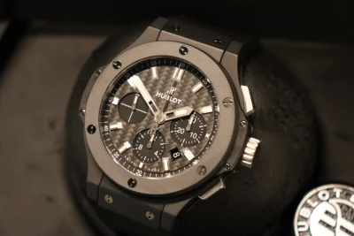 Hublot Big Bang 44mm Ceramic Titanium Carbon Dial 301.CI.1770.RX 2019 B&P