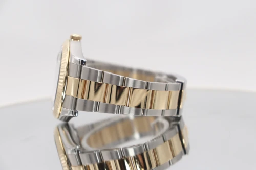 Rolex Datejust II Diamond Dial Steel & 18k Yellow Gold 116333 Boxed Circa 2014