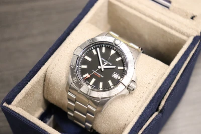 Breitling Avenger 42mm Black Dial A17328 Steel Box and Papers 2024