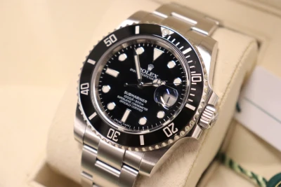 Rolex Submariner Date 40MM Stainless Steel Black Ceramic 116610LN Full Set 2017
