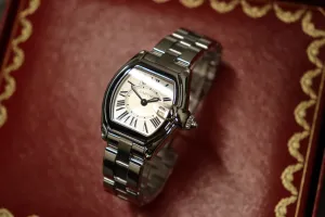 Cartier Roadster Silver Dial Stainless Steel Quartz 2675 Boxed Circa 2004