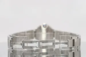 Cartier Ballon Bleu Satinless Steel White Dial Quartz W69010Z4 Boxed Circa 2008