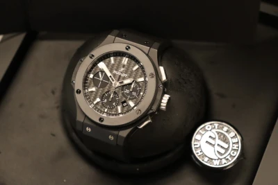 Hublot Big Bang 44mm Ceramic Titanium Carbon Dial 301.CI.1770.RX 2019 B&P