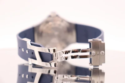 Hublot Big Bang 38mm Steel Blue Dial Diamond Bezel 361.SX.7170.RX B&P 2022