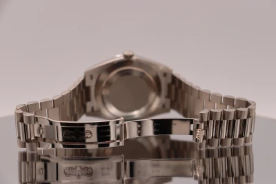 Rolex DayDate 40 18ct White Gold 228239 Blue Dial Box & Papers 2022