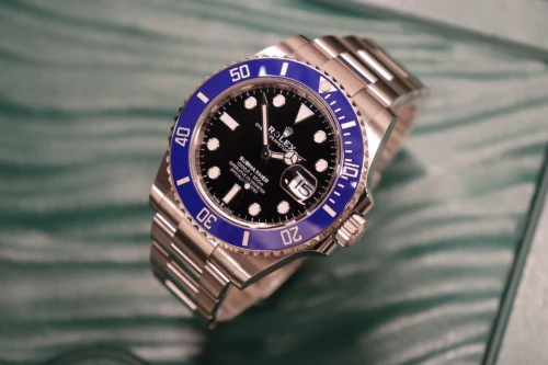 Rolex Submariner Date 18K White Gold 126619LB Blue Bezel Full Set 2023