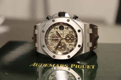 Audemars Piguet Royal Oak Offshore Safari 26470ST 42MM Boxed Circa 2015