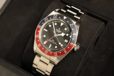Tudor GMT Chronometer Stainless Steel Red & Blue Bezel 79830RB Box & Papers 2023