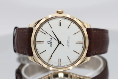 Omega De Ville Tresor Co-Axial 18K Gold 40mm 435.53.40.21 Boxed Circa 2019