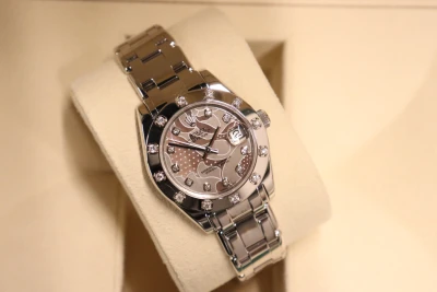 Rolex Pearlmaster 34MM Goldust Dream Diamond Dial 81319 Boxed Circa 2009