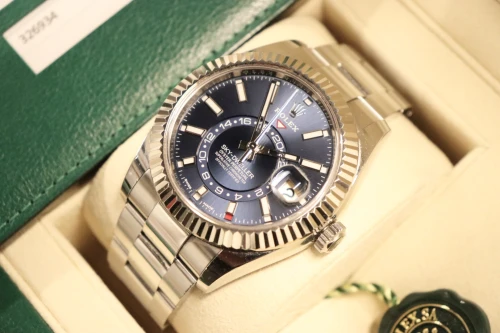 Rolex Skydweller 42mm Stainless Steel Blue Dial Ref. 326934 2020 Box & Papers