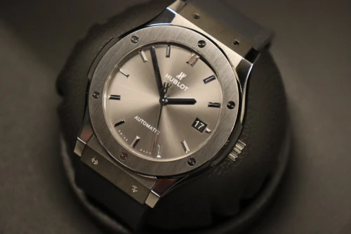 Hublot Classic Fusion Grey Titanium 45mm Ref. 511.NX.7071.RX E-Warranty 2023