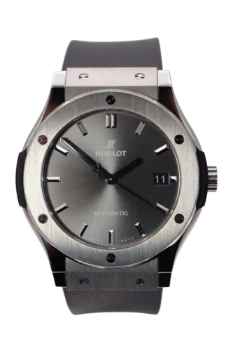 Hublot Classic Fusion Grey Titanium 45mm Ref. 511.NX.7071.RX E-Warranty 2023