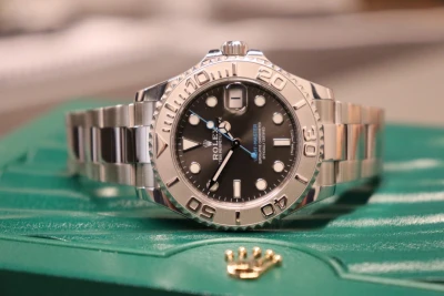 Rolex Yatch-Master 268622 Stainless Steel 37mm Rhodium B&P 2018