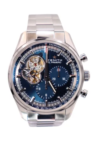 Zenith El Primero Chronomaster Open 42MM Blue Dial 03.3300.3604/69.C823 2024 B&P