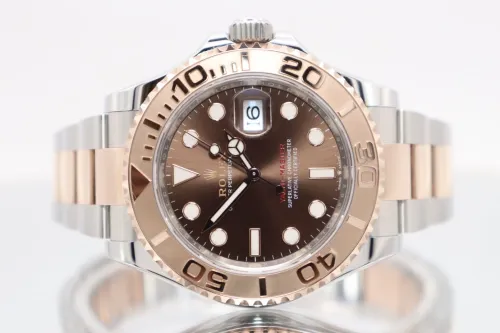 Rolex Yachtmaster 40MM 126621 18K Rose Gold & Steel Chocolate Dial Full Set 2024