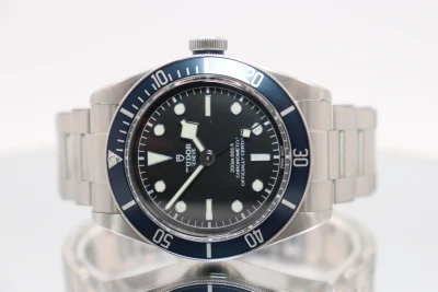 Tudor Black Bay 41MM Blue Bezel Stainless Steel 79230B Box & Papers 2020