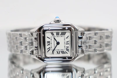 Cartier Panthere Stainless Steel WSPN0013 Unworn White Dial 23mm Full Set 2026