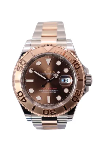 Rolex Yachtmaster 40MM 126621 18K Rose Gold & Steel Chocolate Dial Full Set 2024