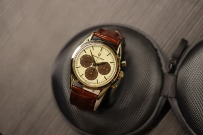 Universal Genève Compax Vintage 35mm Yellow Gold Manual Wind Chronograph 184.450