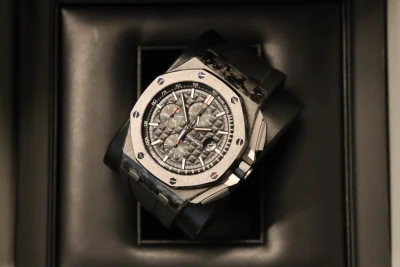 Audemars Piguet Royal Oak Offshore 26400AU Forged Carbon Chrono 44MM B&P 2013