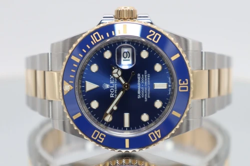 Rolex Submariner Date 41MM 126613LB 18K Yellow Gold & Steel 2021 Box & Papers