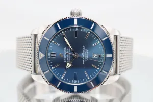 Breitling Super Ocean Heritage B31 46MM Blue Ceramic AB2020 Box & Papers 2024