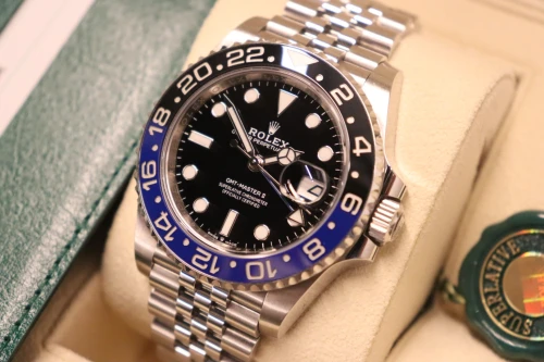 Rolex GMT-Master II 40MM Oystersteel Batgirl Ref. 126710BLNR 2019 Box & Papers