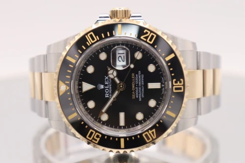 Rolex Seadweller 43MM 18K Yellow Gold & Stainless Steel 126603 Full Set 2019