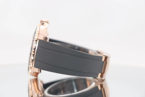 Rolex Yacht-Master 40MM 18K Everose Gold Oysterflex Black Dial 126655 2022 B&P