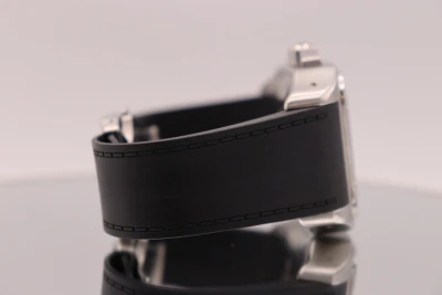 Cartier Santos XL100 Chronograph Steel Aftermarket Rubber Box & Paper Circa 2010