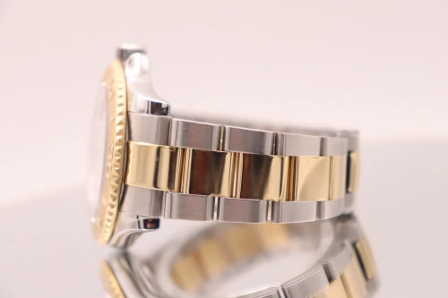 Rolex Yacht-Master 40MM Steel & 18K Yellow Gold White Dial 16623 Circa 2006