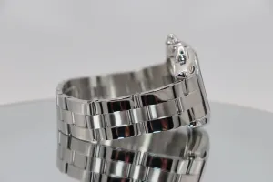 Cartier Roadster XL Chronograph White Dial Steel W62019X6 Boxed Circa 2006