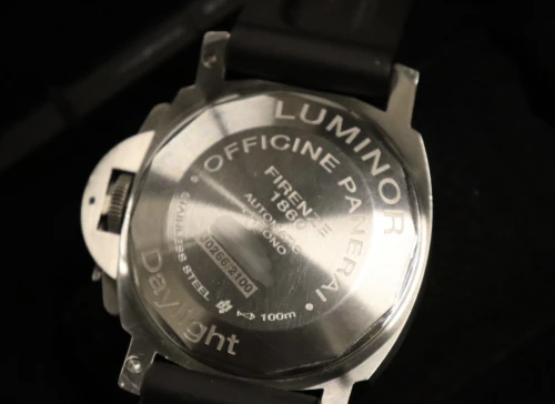 Panerai Luminor GMT Daylight 44mm Stainless Steel Black Dial PAM00250 2007 Full Set
