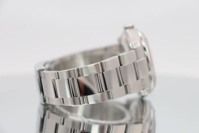 Rolex Datejust 36mm Steel Silver Roulette Dial Oyster 116200 Box & Papers 2007