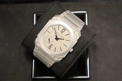 Bulgari Octo Finissimo 40MM Titanium Grey Dial Ref. 102713 B&P 2024