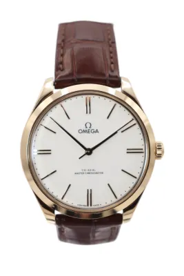 Omega De Ville Tresor Co-Axial 18K Gold 40mm 435.53.40.21 Boxed Circa 2019