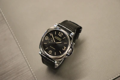 Panerai Luminor Due 45mm PAM00674 Black Dial Stainless Steel Automatic 2017