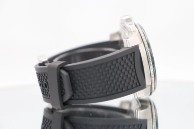 Cartier Diver 42MM Ceramic Bezel Black Dial Rubber Srap 3729 Box & Papers 2015