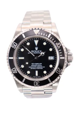 Rolex Seadweller 40MM Stainless Steel Brand New UNWORN 16600 Box & Papers 2008