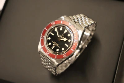 Tudor Black Bay 41 META Jubilee Black Dial Red Bezel 41MM Box & Papers 2023