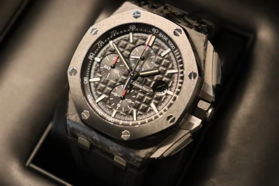 Audemars Piguet Royal Oak Offshore 26400AU Forged Carbon Chrono 44MM B&P 2013