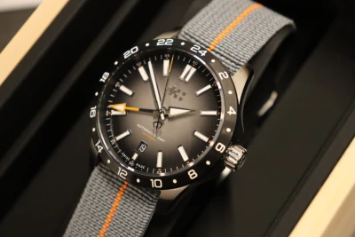 Christopher Ward x WatchGecko C63 Sealander GMT LE Stainless Box & Papers 2025