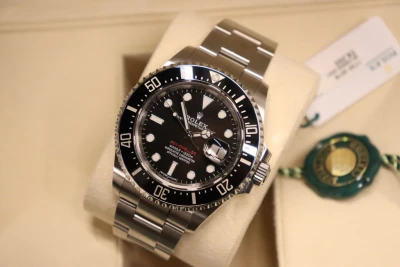 Rolex Seadweller SD43 Red Writing MK1 126600  Steel 50th Anniversary 2017 B&P