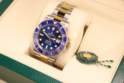 Rolex Submariner 41mm Steel & 18K Yellow Gold 126613LB Boxed Circa 2022