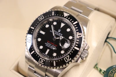 Rolex Seadweller SD43 Red Writing MK1 126600  Steel 50th Anniversary 2017 B&P