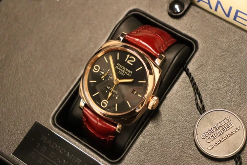 Panerai Radiomir 1940 18K Rose Gold GMT LTD 150 Pecies PAM00625 2015 Full Set