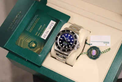 Rolex Deepsea 44MM 136660 James Cameron Blue Dial Stainless Steel Full Set 2023