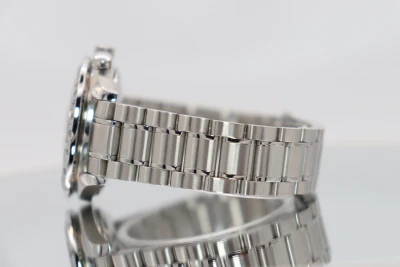 Omega Speedmaster 3523.8 Triple Calander Stainless Steel Blue Dial Circa 2005