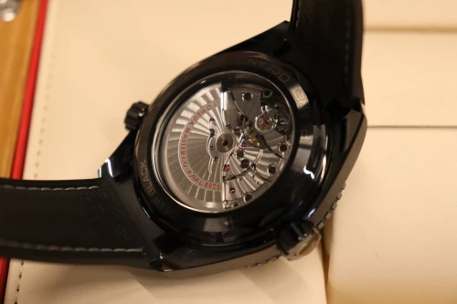 Omega Planet Ocean GMT Deep Black 45.5MM Ref. 215.92.46.22.01.001 Full Set 2018